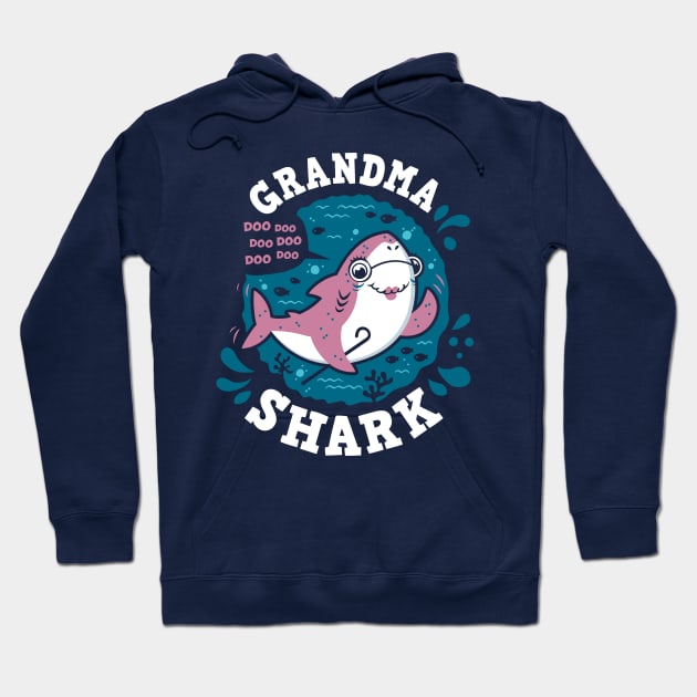 Grandma Shark Hoodie by Olipop